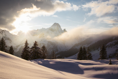 Hochberg_© Sebastian Stiphout - Warth-Schröcken Tourismus, 2018.